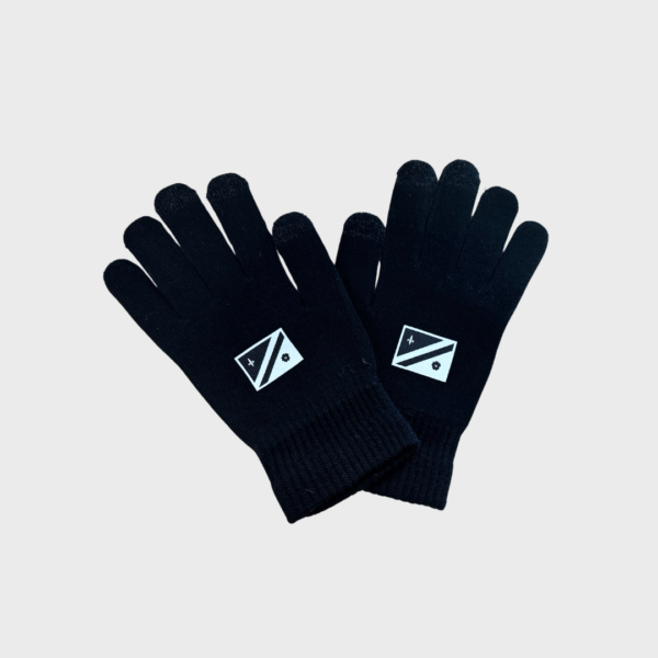 Gants noirs tactiles