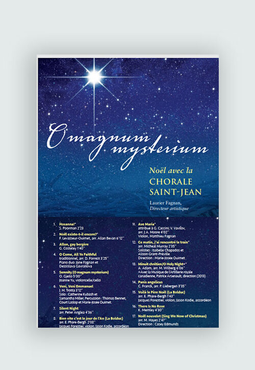 O magnum mysterium: Chorale Saint-Jean